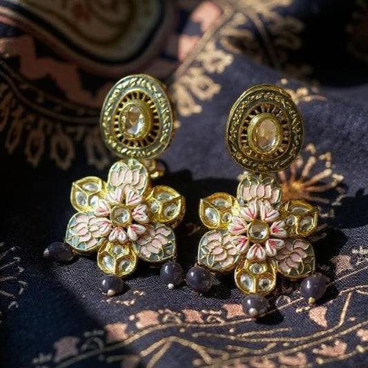 Rani Kamal Jhumkis