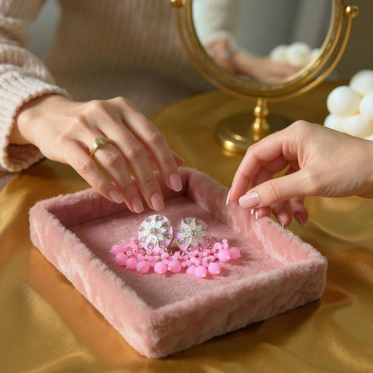 Gulnaar Kundan Jhumkis