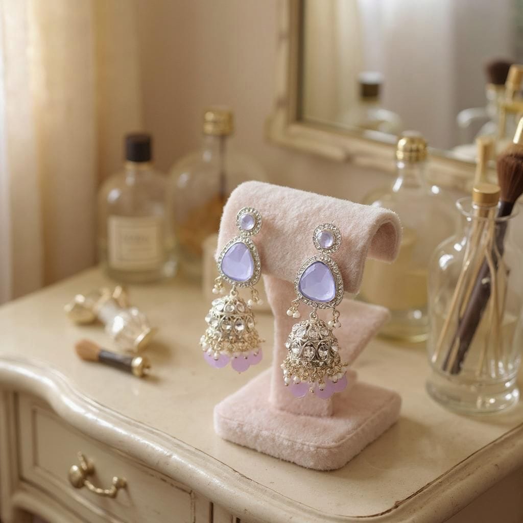 Twilight Drop Jhumkis