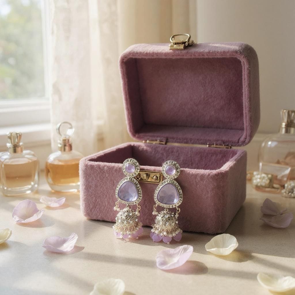 Twilight Drop Jhumkis