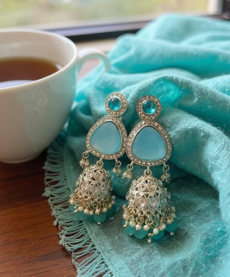 Twilight Drop Jhumkis