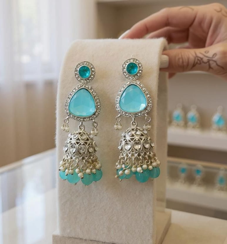 Twilight Drop Jhumkis