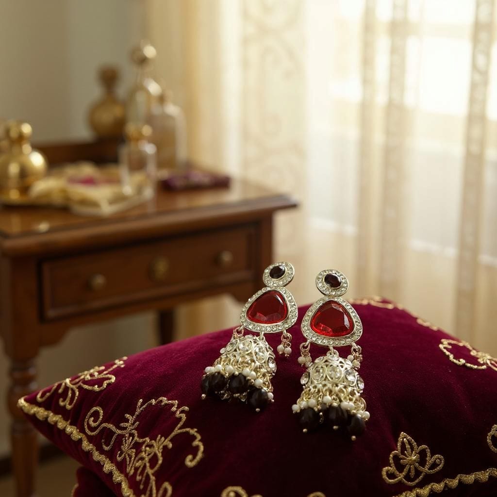 Twilight Drop Jhumkis