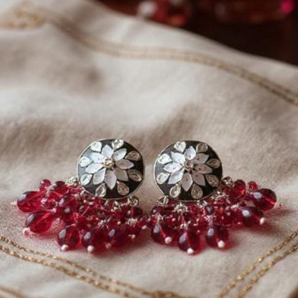 Gulnaar Kundan Jhumkis