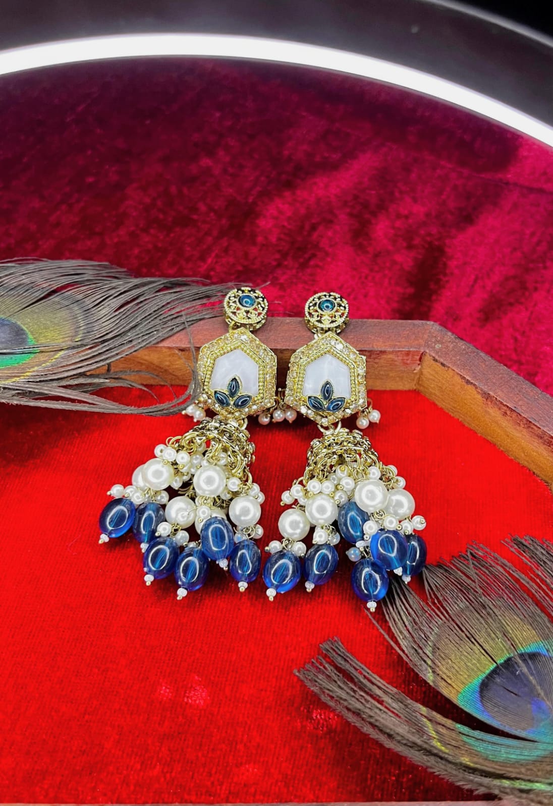 Vintage Heirloom Jhumka Set